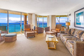 Royal Kahana 210- Prime oceanfront 2bedroom with huge wrap around lanai